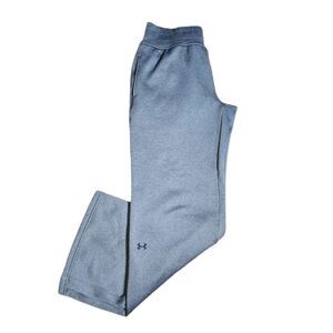 Under Armour Cold Gear Women's Gray Fleece Loose Fit Warm Up Pants‎ Size Small